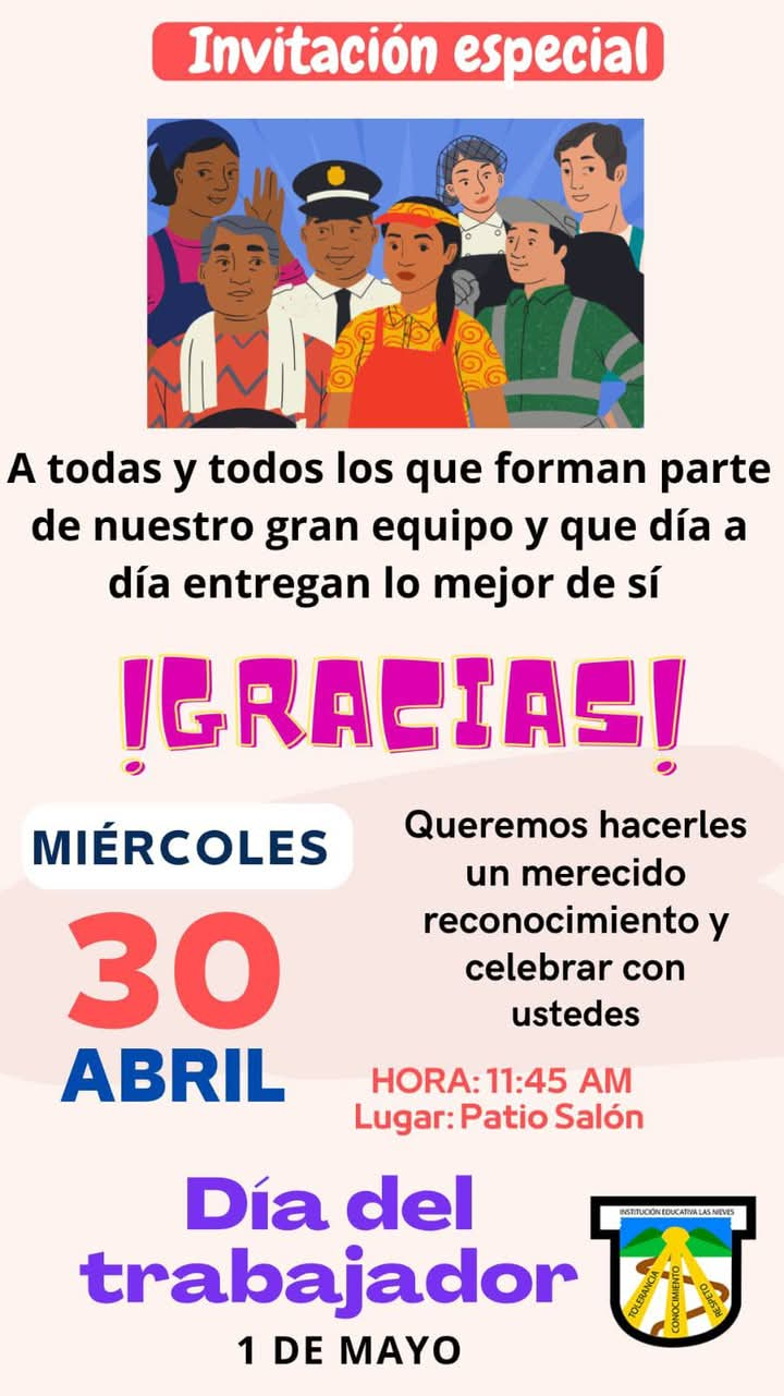Merecido reconocimiento a los trabajadores de la institución.